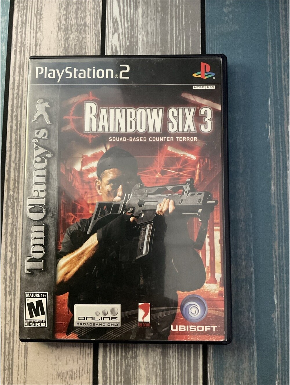 Tom Clancy's Rainbow Six 3 (Sony PlayStation 2, 2004) - Missing Manual - Tested